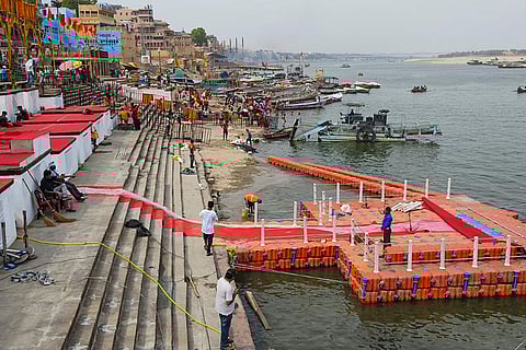 Preps ahead of PM Modi's visit to Varanasi